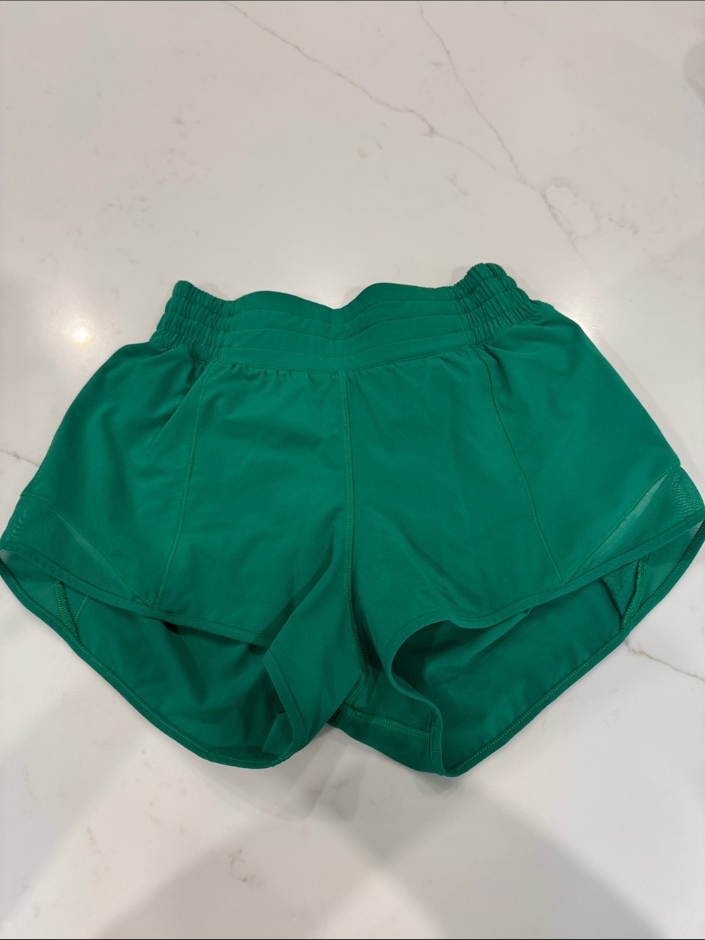 lululemon athletica Emerald Green Athletic Shorts